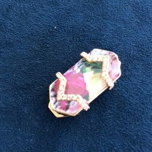 Floral with pave accent Keep Collective Charm